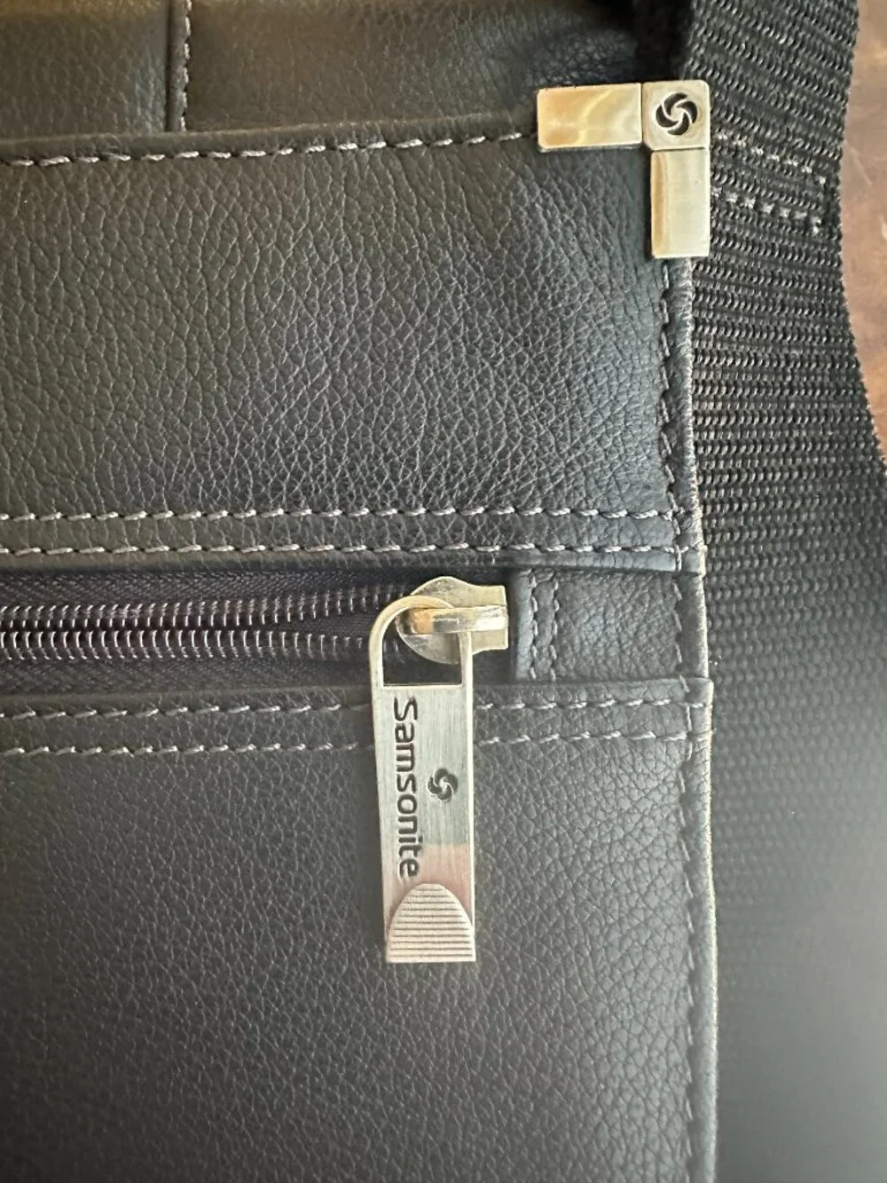 Samsonite Executive Zip Portfolio Organizer Briefcase Shoulder Bag 14